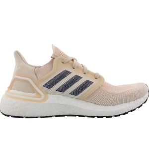 Adidas Ultra Boost 20 Sb Running Shoes: Linen/Legend Ink/White.